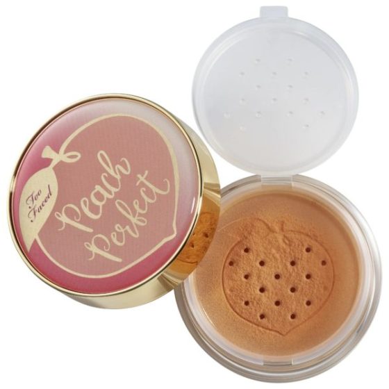 TOO FACED - PEACH PERFECT MATTIFYING LOOSE SETTING POWDER - TRANSLUCENT CARAMELIZED PEACH - 35g