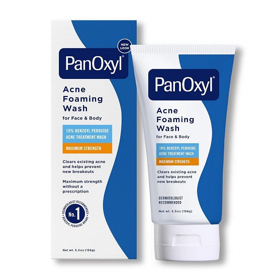 PanOxyl - Acne Foaming Wash Benzoyl Peroxide 10% - 156g