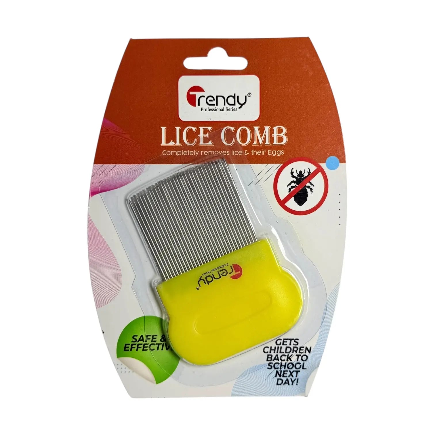 TRENDY LICE COMB STEEL