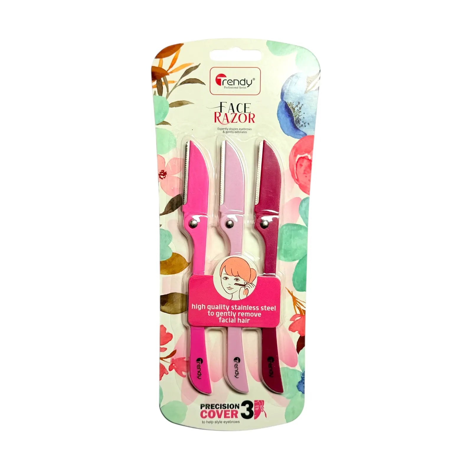 TRENDY - FACE RAZOR 3 PCS