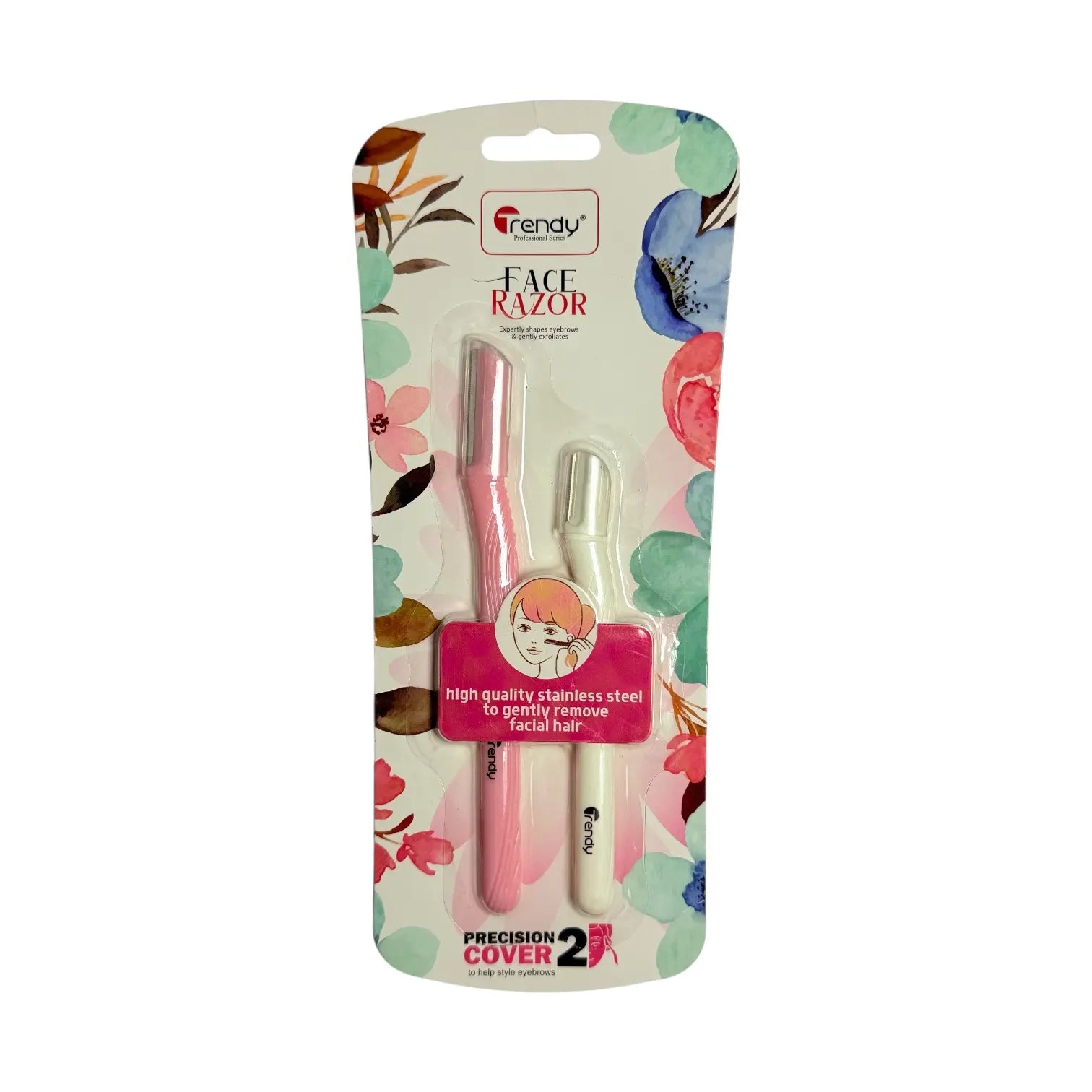 TRENDY - FACE RAZOR 2 PCS