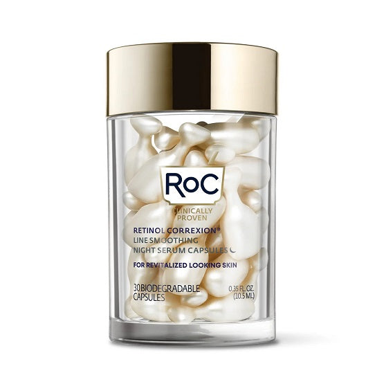 RoC Retinol Correxion Line Smoothing Night Serum Capsules In Pakistan
