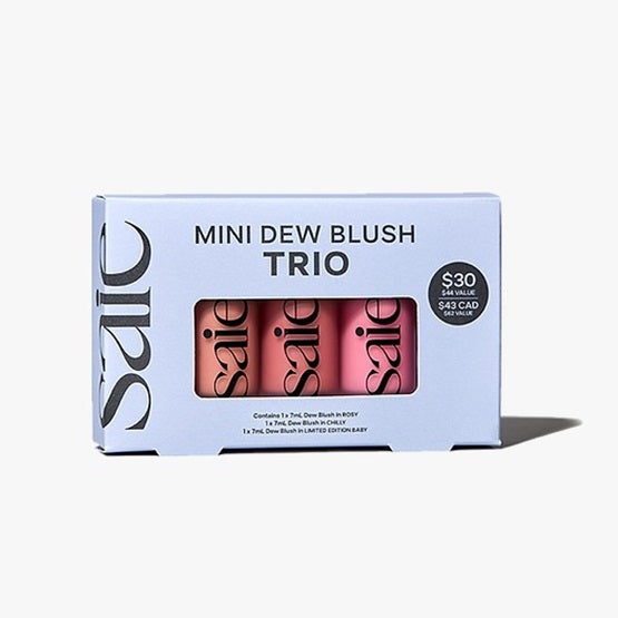 SAIE - Mini Dew Blush Trio