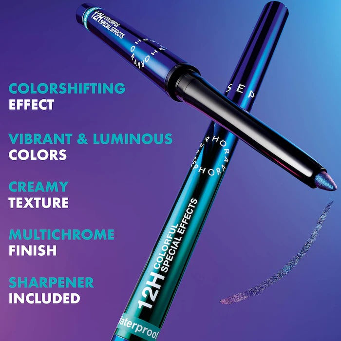 SEPHORA 12H Colorful Special Effects Multichrome Eyeliner 03 Celestial Blue In Pakistan 