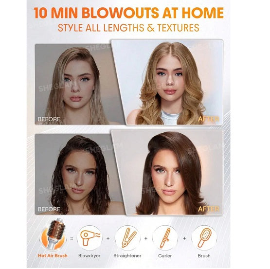 SHEGLAM HAIR Blowout Bliss Volumizing Hot Air Brush In Pakistan