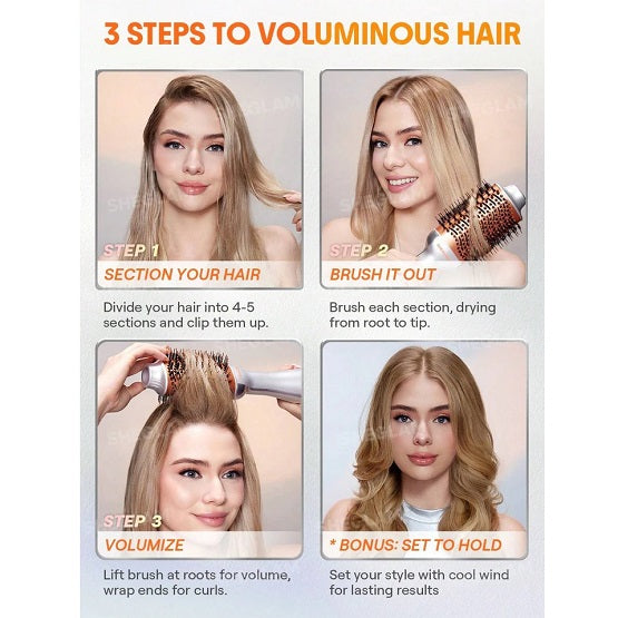 SHEGLAM HAIR Blowout Bliss Volumizing Hot Air Brush In Pakistan