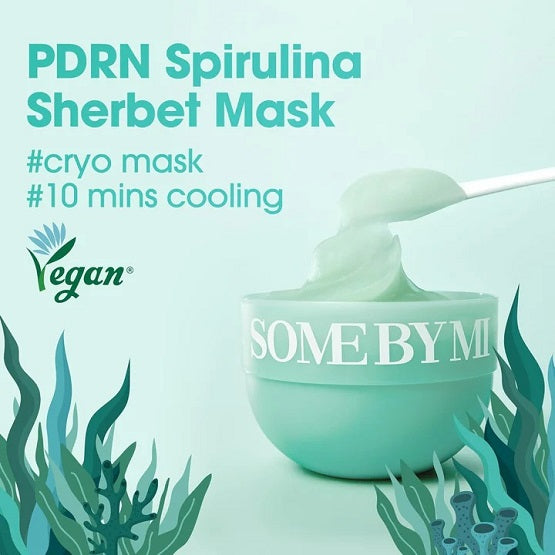 SOME BY MI PDRN Spirulina Soothing Sherbet Mask In Pakistan