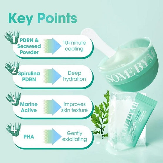 SOME BY MI PDRN Spirulina Soothing Sherbet Mask In Pakistan