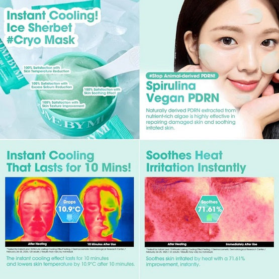 SOME BY MI PDRN Spirulina Soothing Sherbet Mask In Pakistan