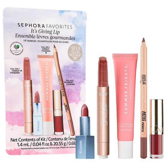 Sephora -  It's Giving Lip Value Set