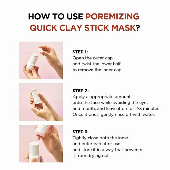 SKIN 1004 MADAGASCARA - Centella Poremizing Quick Clay Stick Mask - 27g
