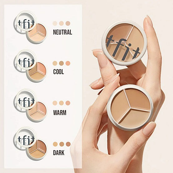 TFIT Cover Up Pro Concealer Cool 3-Shade Price in Pakistan