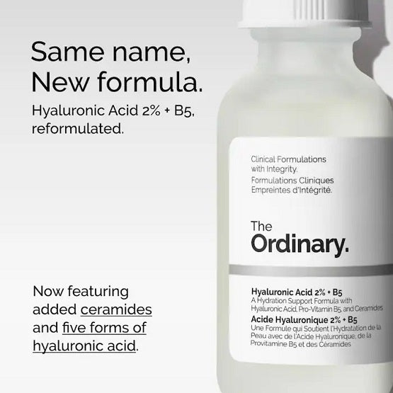 THE ORDINARY Hyaluronic Acid 2% + B5 30ML In Pakistan - The Vault