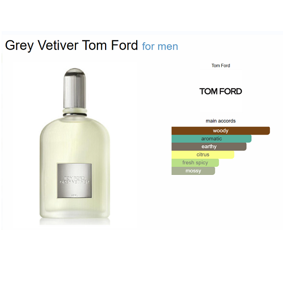 TOMFORD GREY VETIVER MEN EDP 100ML In Pakistan - The Vault 