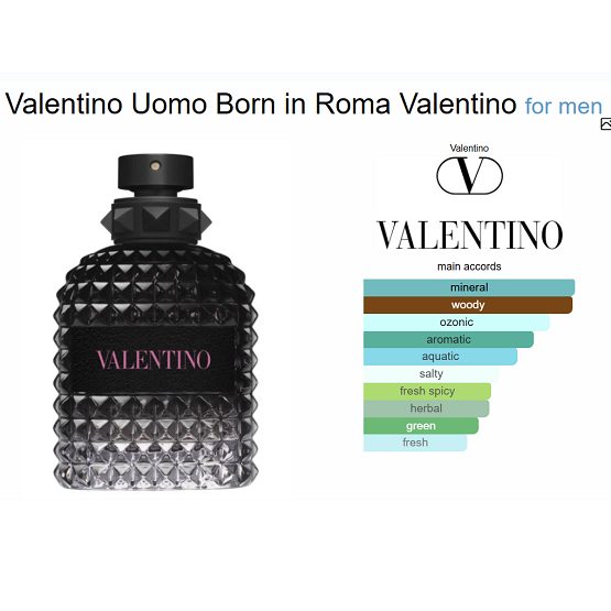 VALENTINO UOMO BORN IN ROMA EDT 100ML In Pakistan - The Vault