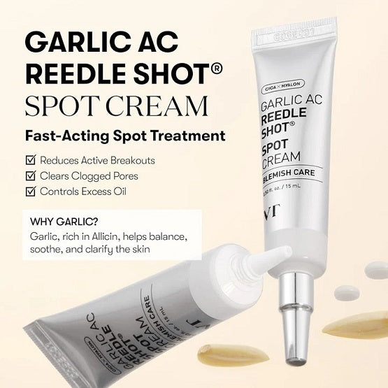 VT Cosmetics Garlic AC Reedle Shot Spot Cream 15ml In Pakistan 
