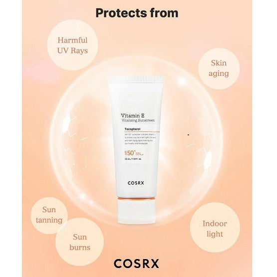 COSRX - Vitamin E Vitalizing Sunscreen SPF 50+