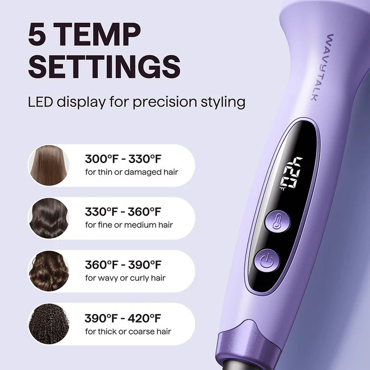 WAVYTALK Blowout Boost Ionic Thermal Brush (Purple) In Pakistan 