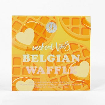 BH Cosmetics - Weekend Vibes Belgian Waffle - 6 Color Baked Bronzer & Highlighter Palette