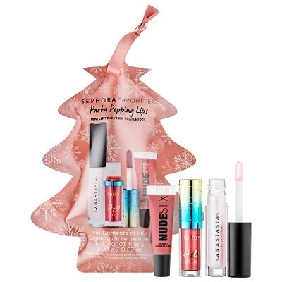SEPHORA FAVOURITES Party poping lips Mini lip trio Price In Pakistan