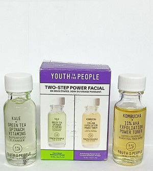 YOUTH TO THE PEOPLE - TWO STEP POWER FACIAL - 15ml each