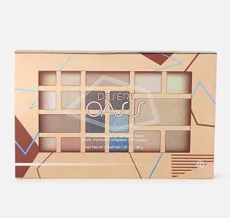 BH COSMETICS DESERT OASIS 19 COLOUR SHADOW HIGHLIGHTER PALETT In Pakistan