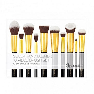 BH COSMETIC SCULPT AND BLEND 3 10 PIECES BRUSH SET In Pakistan