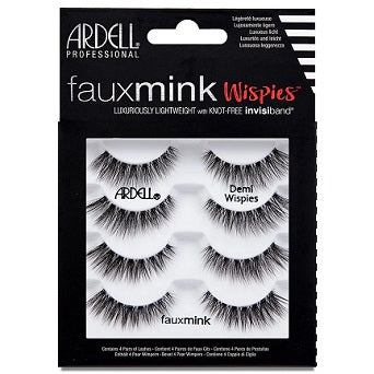 ARDELL Mink Lashes Black Demi Wispies Multipack 4 Pairs In Pakistan