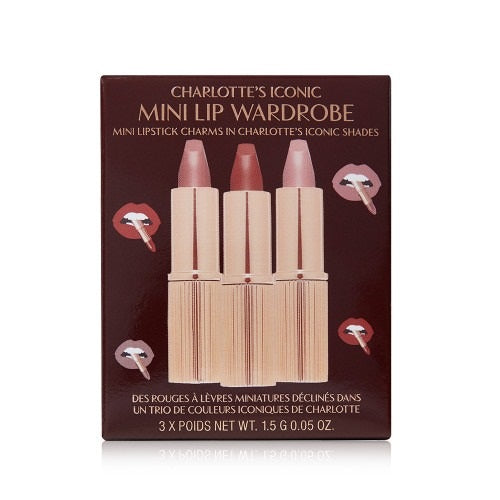 Charlotte Tilbury Iconic Mini Lip Wardrobe Mini Lipstick Trio Pakistan