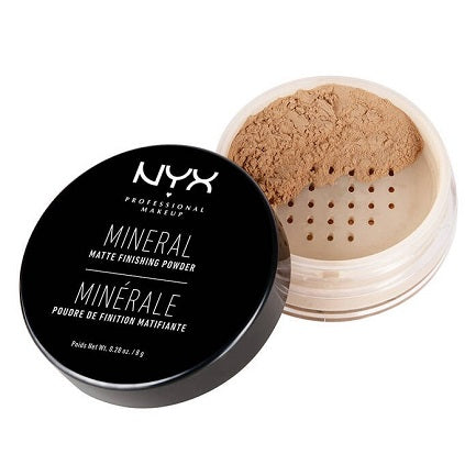 NYX - Mineral Matte Finishing Powder - Medium/Dark