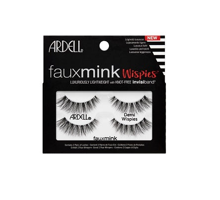 ARDELL- Demi Wispies Faux Mink Black Eyelashes - 2 Pairs