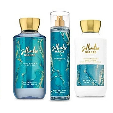 Bath & Body Works Saltwater Breeze Daily Trio Price in Pakistan 
