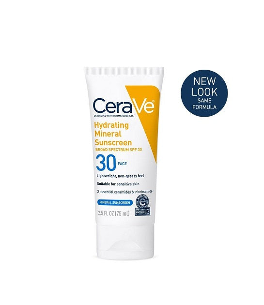 CeraVe Hydrating Mineral Sunscreen SPF 30 75ml Price In Pakistan