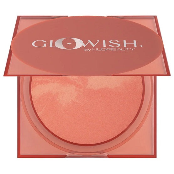 HUDA BEAUTY GloWish Cheeky Vegan Blush Powder - Healthy Peach (PO)