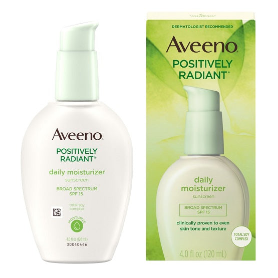 AVEENO Positively Radiant Daily Moisturizer SPF 15 120ml In Pakistan