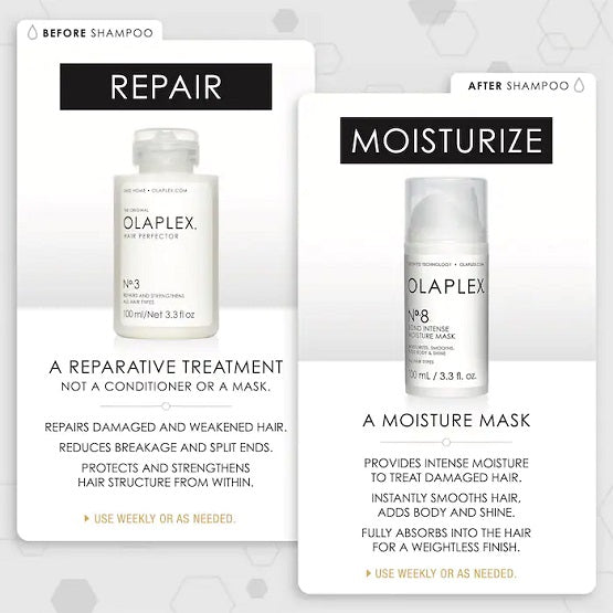 Olaplex No. 3 & No. 8 Hair Repair Remedies Set Price In Pakistan 