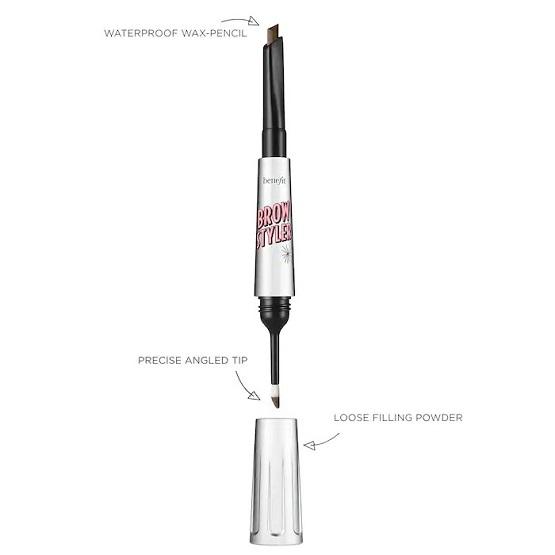 BENEFIT Brow Styler Eyebrow Pencil & Powder Duo 4 Warm Deep In Pakistan