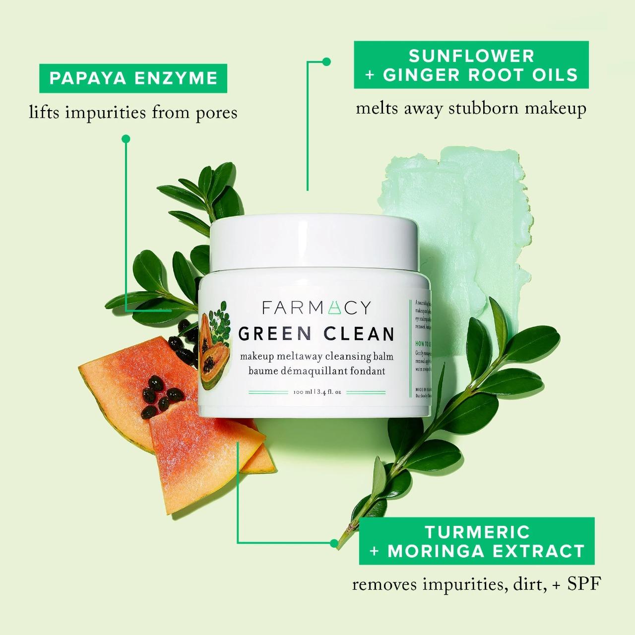 FARMACY - Green Clean Makeup Removing Cleansing Balm - 100ml (GG)