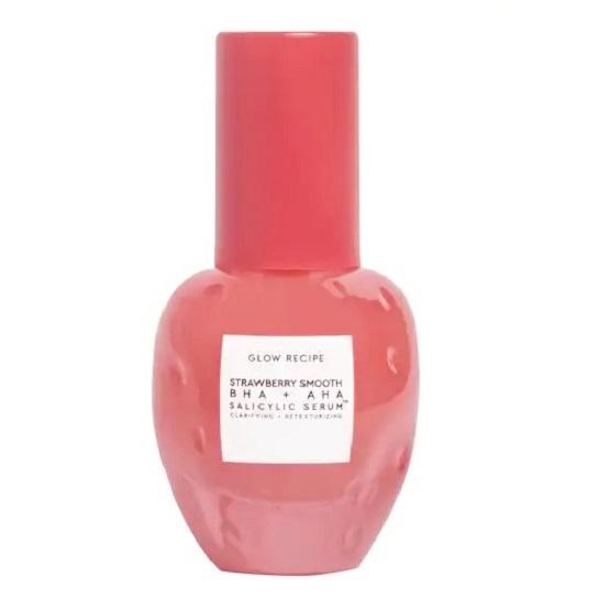 GLOW RECIPE - Strawberry Smooth BHA + AHA Salicylic Acid Serum - 30ML (ARR)