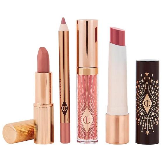 CHARLOTTE TILBURY Pillow Talk Lip Wardrobe Set Slightly Damage Pakistan