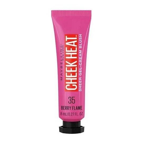 MAYBELLINE - Cheek Heat Gel Cream Blush - 35 Berry Flame