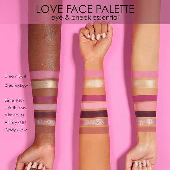NATASHA DENONA - Love Face Eyeshadow & Cheek Essential Palette (UJL)