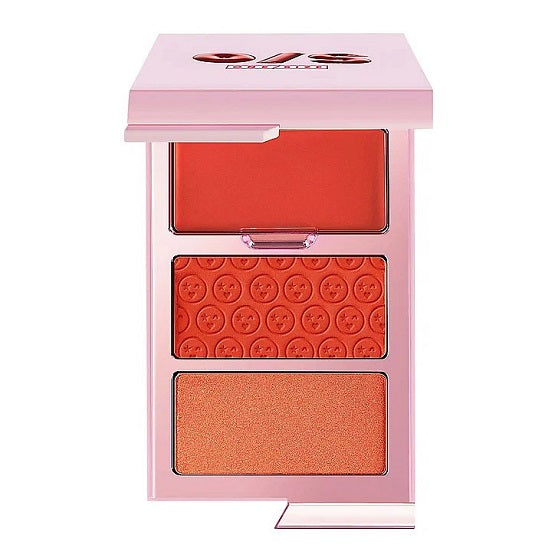 ONE/SIZE - Cheek Clapper 3D Blush Trio Palette - Fire Starter