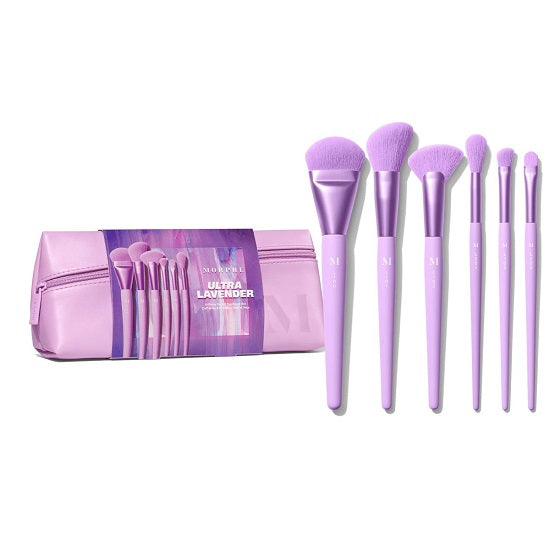 MORPHE - Ultra Lavender 6-Piece Face & Eye Brush Set