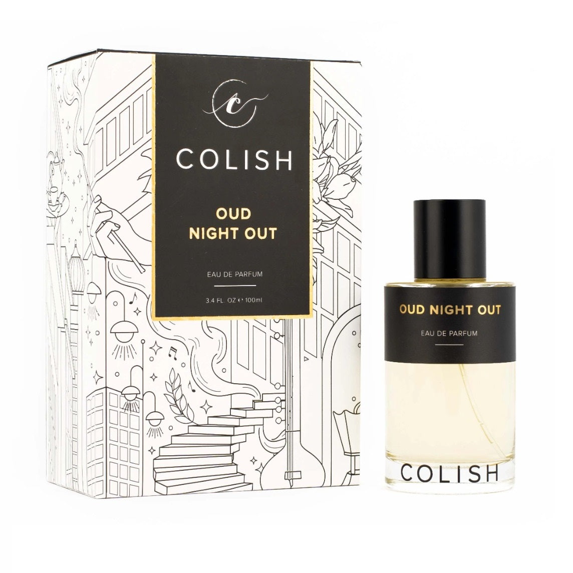 COLISH - Oud Night Out Eau De Parfum - 100ml