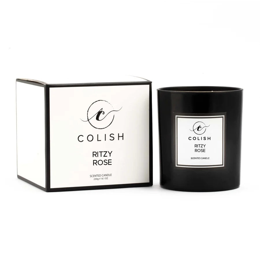 COLISH Ritzy Rose Scented Candle 230g Price In Pakistan
