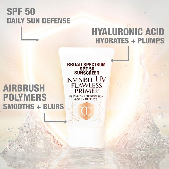 CHARLOTTE TILBURY Invisible UV Flawless Primer SPF 50 In Pakistan