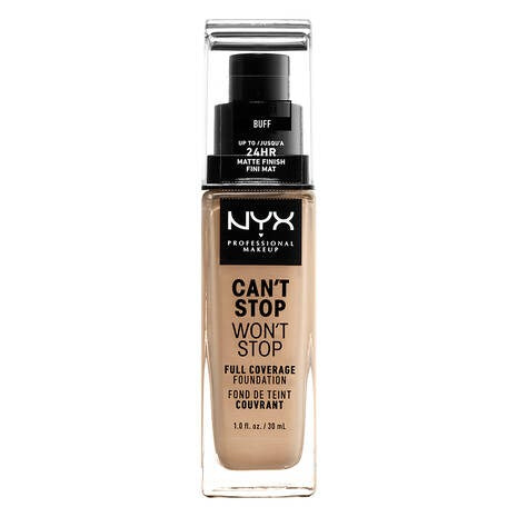 NYX - Can't Stop Won't Stop Full Coverage Foundation - 10 Buff (MD)