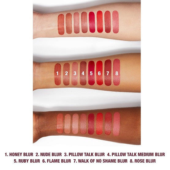 CHARLOTTE TILBURY - Airbrush Flawless Matte Lip Blur Liquid Lipstick - Pillow Talk Medium Blur