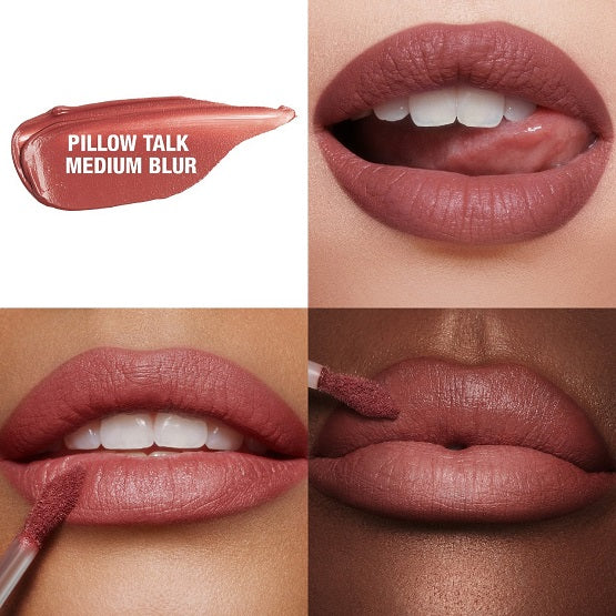 CHARLOTTE TILBURY - Airbrush Flawless Matte Lip Blur Liquid Lipstick - Pillow Talk Medium Blur